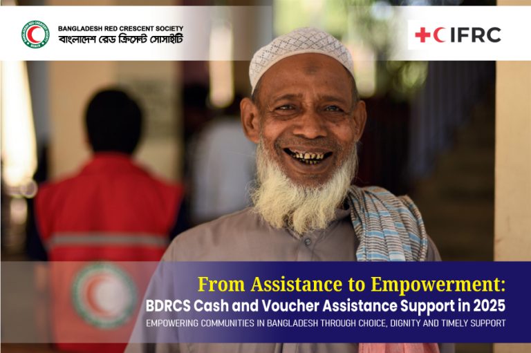 BDRCS Cash and Voucher Assistance Support in 2025